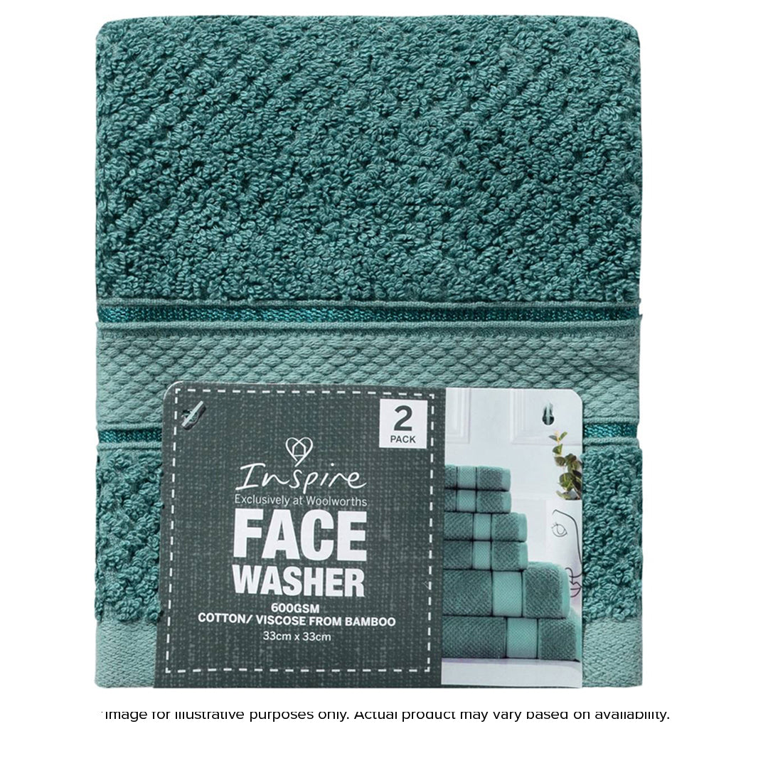 Cotton Face Washer - 2 pack