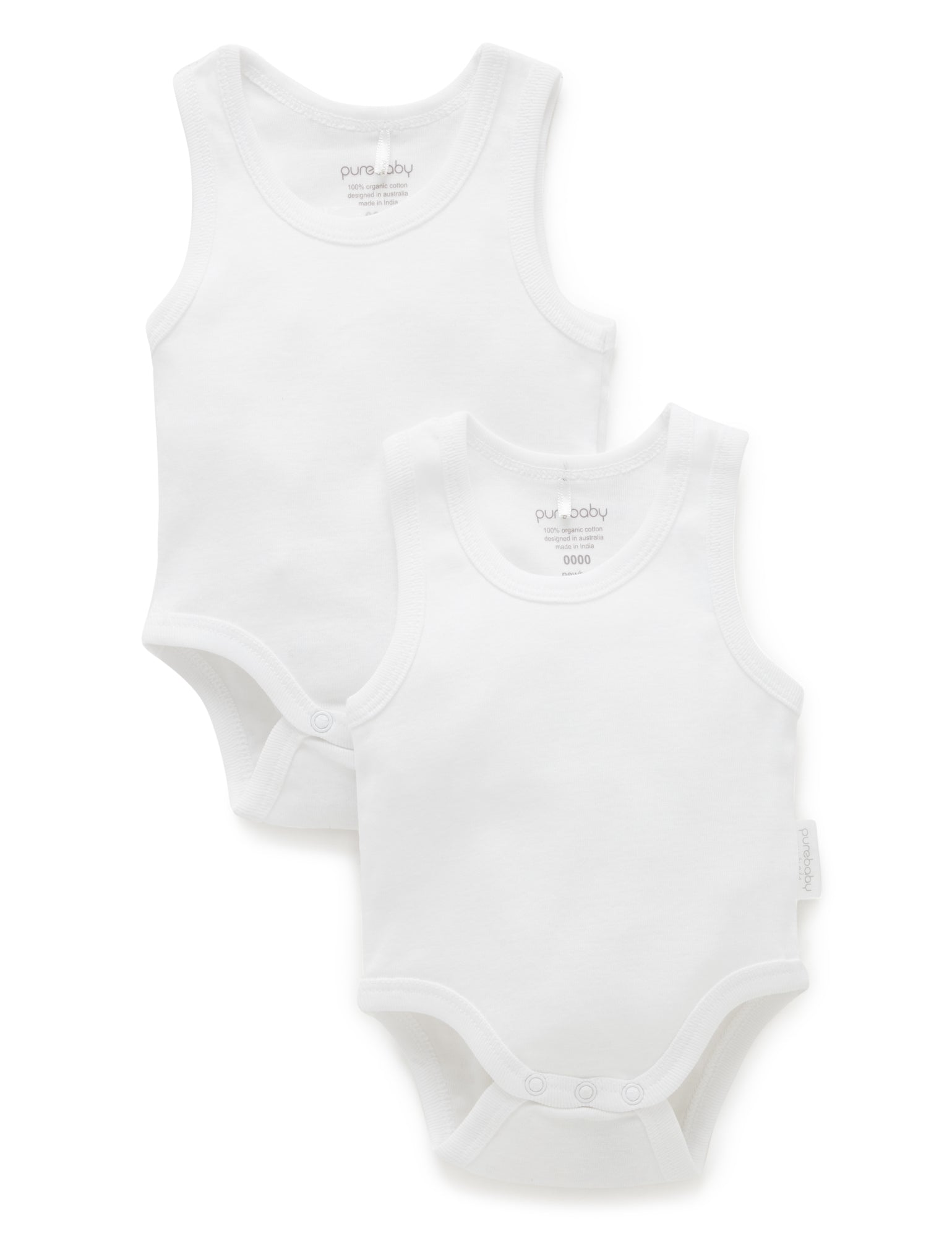 Purebaby Rib Suit (Size 0000)