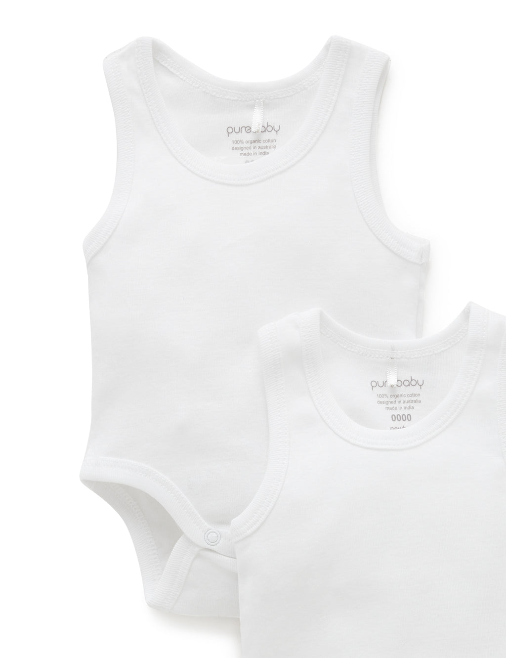 Purebaby Rib Suit (Size 0000)