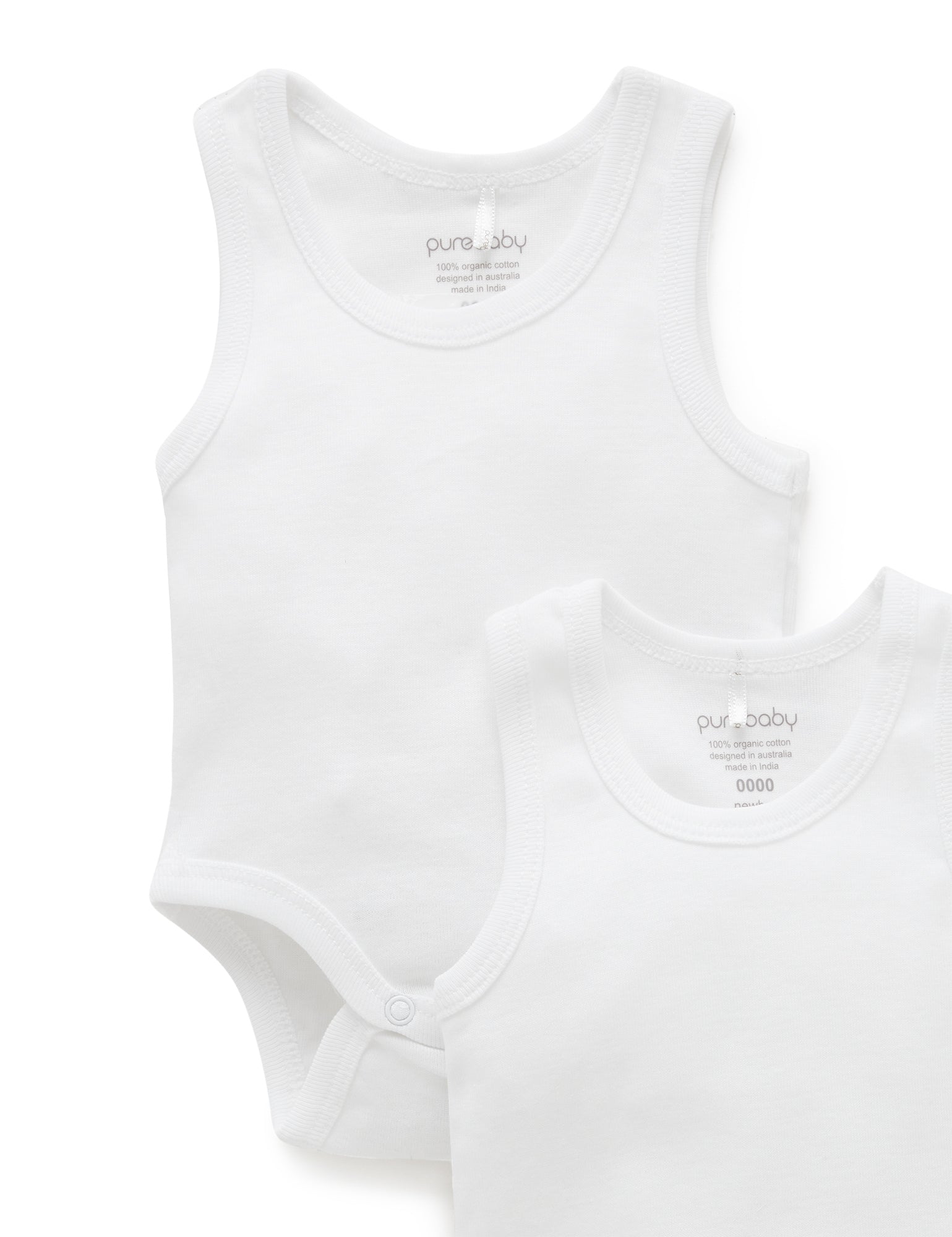 Purebaby Rib Suit (Size 0000)