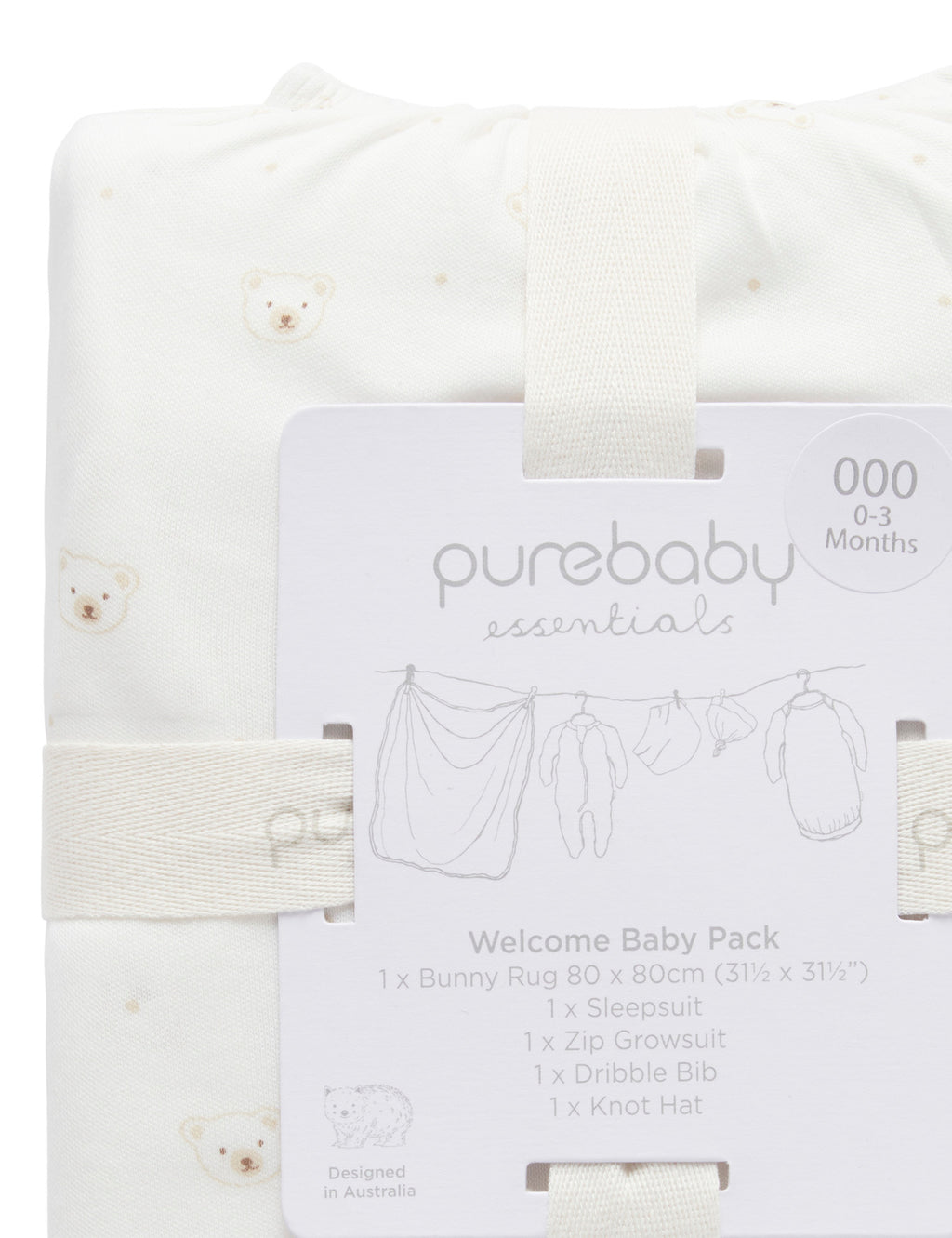 Pure Baby New Born Welcome Baby Pack