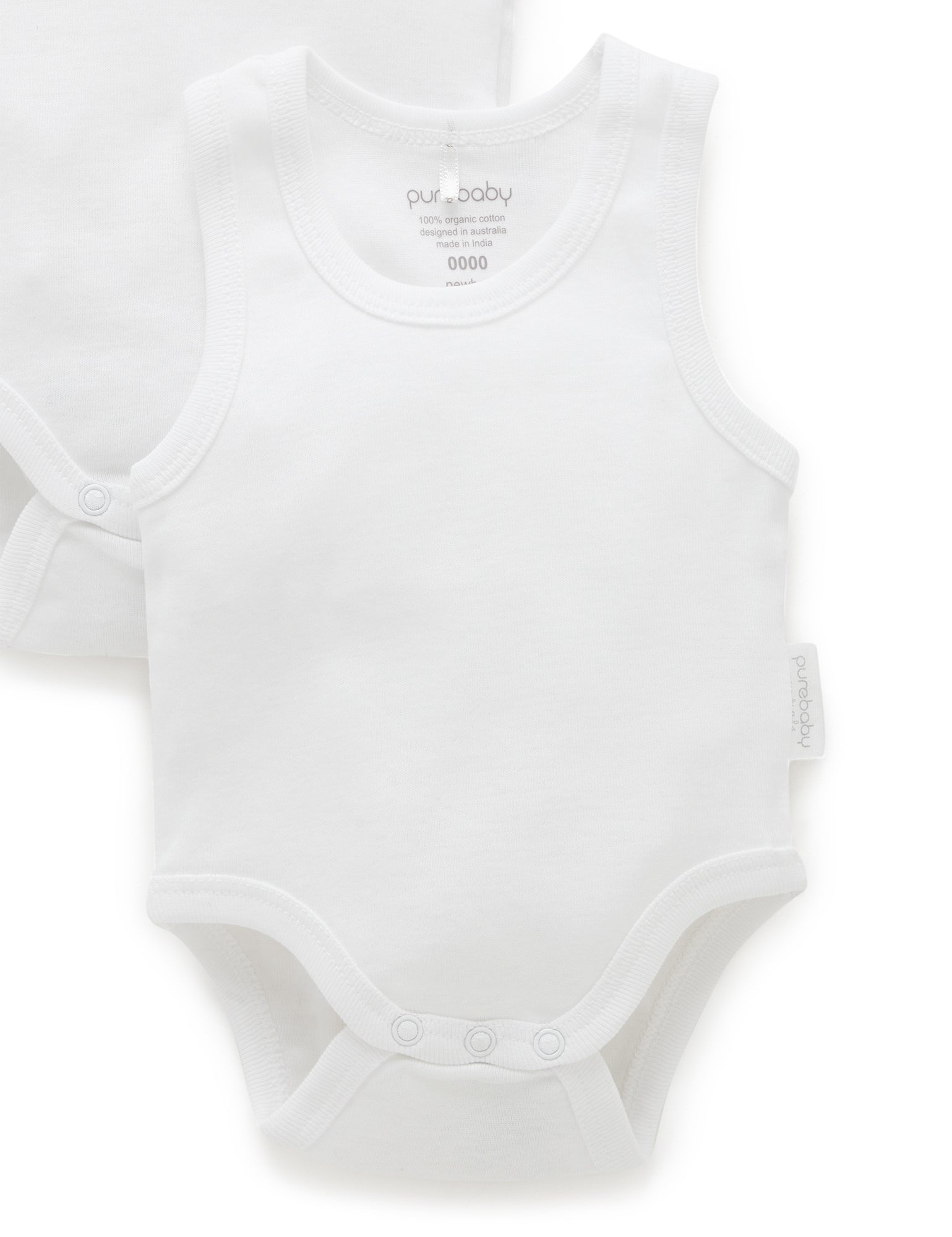 Pure Baby Rib Suit (Size 0000)