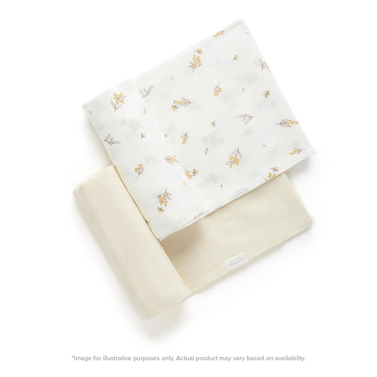 Pure Baby Muslin - 2 Pack